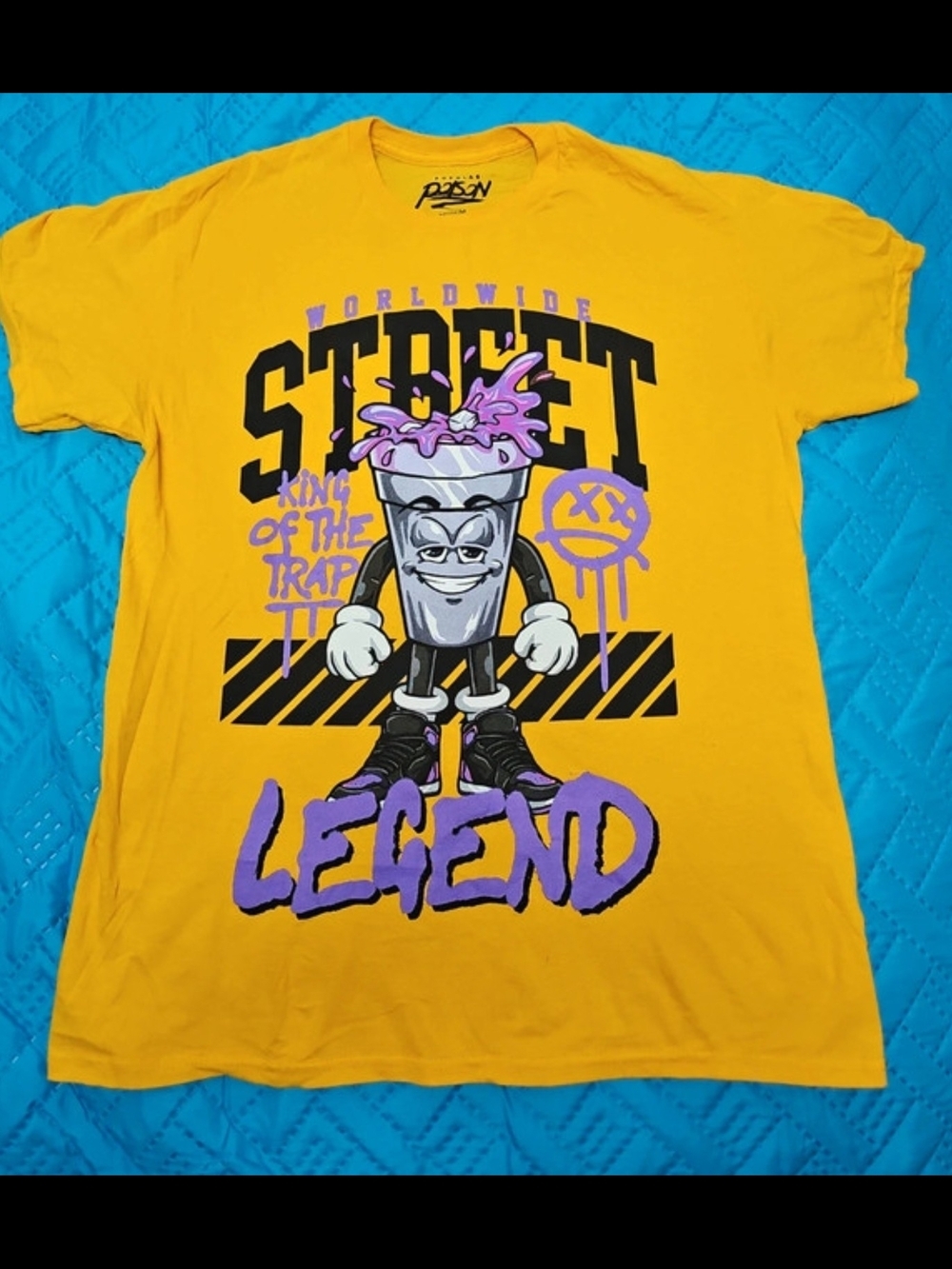 PASON Yellow "Street Legend" Graphic Tee